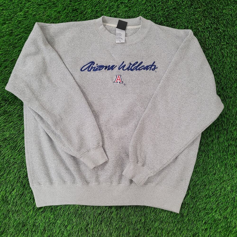Arizona Wildcats Sweatshirt Womens XL 26x24 Baggy Crop Boxy